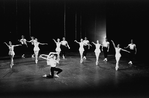 New York City Ballet production of "Monumentum pro Gesualdo" with Diana Adams and Conrad Ludlow, choreography by George Balanchine (New York)