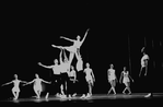 New York City Ballet production of "Monumentum pro Gesualdo" with Diana Adams and Conrad Ludlow, choreography by George Balanchine (New York)