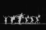 New York City Ballet production of "Monumentum pro Gesualdo" with Diana Adams and Conrad Ludlow, choreography by George Balanchine (New York)