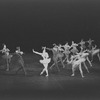 New York City Ballet production of "Fanfare" with Jillana as Harp, choreography by Jerome Robbins (New York)