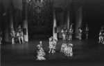 New York City Ballet production of "The Figure in the Carpet" with Patricia McBride and Nicholas Magallanes, choreography by George Balanchine (New York)