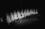 New York City Ballet production of "Swan Lake" with Melissa Hayden and Jacques d'Amboise, choreography by George Balanchine (New York)