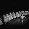 New York City Ballet production of "Swan Lake" with Melissa Hayden and Jacques d'Amboise, choreography by George Balanchine (New York)