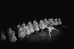 New York City Ballet production of "Swan Lake" with Melissa Hayden and Jacques d'Amboise, choreography by George Balanchine (New York)