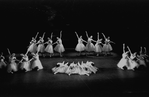 New York City Ballet production of "Swan Lake" corps de ballet, choreography by George Balanchine (New York)