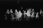 New York City Ballet production of "Swan Lake" with Melissa Hayden and Jacques d'Amboise, choreography by George Balanchine (New York)