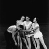 New York City Ballet production of "Apollo" Jacques d'Amboise with Diana Adams, Francia Russell and Jillana, choreography by George Balanchine (New York)