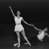 New York City Ballet production of "Apollo" Jacques d'Amboise with Diana Adams, choreography by George Balanchine (New York)