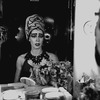 New York City Ballet production of "The Prodigal Son" with Diana Adams at mirror in dressing room, choreography by George Balanchine (New York)