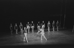 New York City Ballet production of "Panamerica" with Allegra Kent and Jonathan Watts, choreography by George Balanchine, Gloria Contreras, Jacques d'Amboise, Francisco Moncion and John Taras (New York)