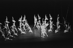 New York City Ballet production of "Panamerica" with Patricia McBride and Edward Villella, choreography by George Balanchine, Gloria Contreras, Jacques d'Amboise, Francisco Moncion and John Taras (New York)