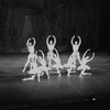 New York City Ballet production of "Divertimento No. 15" with Nicholas Magallanes, Jillana, Susan Borree, Jonathan Watts, Violette Verdy, Melissa Hayden, Allegra Kent and Roy Tobias, choreography by George Balanchine (New York)