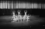 New York City Ballet production of "Divertimento No. 15" with Nicholas Magallanes, Jillana, Susan Borree, Jonathan Watts, Violette Verdy, Melissa Hayden, Allegra Kent and Roy Tobias, choreography by George Balanchine (New York)