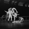 New York City Ballet production of "Native Dancers" with Jacques d'Amboise and Patricia Wilde, choreography by George Balanchine (New York)