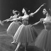 New York City Ballet production of "Gounod Symphony" with Nancy Reynolds and Judith Green, choreography by George Balanchine (New York)