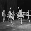 New York City Ballet production of "Divertimento No. 15" with Allegra Kent, Patricia Wilde and Melissa Hayden, choreography by George Balanchine (New York)