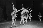 New York City Ballet production of "Divertimento No. 15", with Roy Tobias and Allegra Kent, Jonathan Watts and Patricia Wilde, Nicholas Magallanes and Melissa Hayden, choreography by George Balanchine (New York)