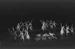 New York City Ballet production of "Swan Lake" corps de ballet, choreography by George Balanchine (New York)