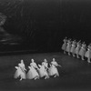 New York City Ballet production of "Swan Lake" corps de ballet and Pas de Quatre, choreography by George Balanchine (New York)