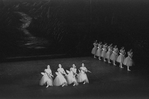 New York City Ballet production of "Swan Lake" corps de ballet and Pas de Quatre, choreography by George Balanchine (New York)