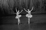 New York City Ballet production of "Divertimento No. 15" with  Hester Fitzgerald and Carole Fields, choreography by George Balanchine (New York)