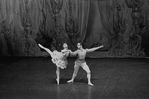 New York City Ballet production of "Divertimento No. 15", with Patricia Wilde and Jonathan Watts, choreography by George Balanchine (New York)