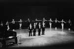 New York City Ballet production of "Modern Jazz: Variants" with The Modern Jazz Quartet, choreography by George Balanchine (New York)