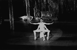 New York City Ballet production of "Electronics" with Diana Adams and Conrad Ludlow, choreography by George Balanchine (New York)