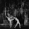 New York City Ballet production of "Electronics" with Diana Adams and Conrad Ludlow, choreography by George Balanchine (New York)