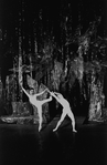 New York City Ballet production of "Electronics" with Diana Adams and Conrad Ludlow, choreography by George Balanchine (New York)