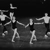 New York City Ballet production of "Agon" with Arthur Mitchell, Diana Adams, Violette Verdy and Edward Villella, choreography by George Balanchine (New York)