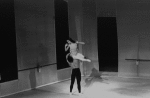 New York City Ballet production of "Afternoon of a Faun" with Patricia McBride and Edward Villella, choreography by Jerome Robbins (New York)