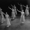 New York City Ballet production of "Serenade" with Melissa Hayden at front right, choreography by George Balanchine (New York)