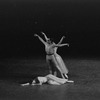New York City Ballet production of "Serenade" with Melissa Hayden on floor, Nicholas Magallanes and Jillana, choreography by George Balanchine (New York)
