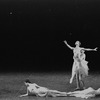 New York City Ballet production of "Serenade" with Jillana and Melissa Hayden on floor, Nicholas Magallanes and Patricia Wilde, choreography by George Balanchine (New York)