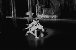 New York City Ballet production of "Electronics" with Diana Adams and Conrad Ludlow, choreography by George Balanchine (New York)