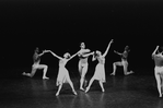 New York City Ballet production of "Allegro Brillante" Jonathan Watts with Suki Schorer and Sara Leland, choreography by George Balanchine (New York)