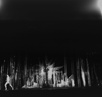 New York City Ballet production of "Electronics" showing set by David Hays, choreography by George Balanchine (New York)