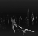 New York City Ballet production of "Electronics" with Diana Adams and Conrad Ludlow, choreography by George Balanchine (New York)