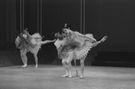 New York City Ballet production of "Bugaku", Allegra Kent and Edward Villella, choreography by George Balanchine (New York)