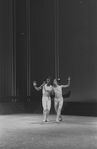 New York City Ballet production of "Bugaku" with Edward Villella and Allegra Kent, choreography by George Balanchine (New York)