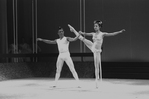 New York City Ballet production of "Bugaku" with Edward Villella and Allegra Kent, choreography by George Balanchine (New York)