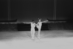 New York City Ballet production of "Bugaku" with Edward Villella and Allegra Kent, choreography by George Balanchine (New York)