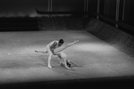 New York City Ballet production of "Bugaku" with Edward Villella and Allegra Kent, choreography by George Balanchine (New York)