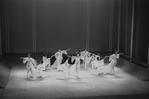 New York City Ballet production of "Bugaku" with Edward Villella and Allegra Kent, choreography by George Balanchine (New York)