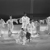 New York City Ballet production of "Bugaku" Edward Villella and Allegra Kent take a bow, choreography by George Balanchine (New York)