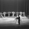 New York City Ballet production of "Bugaku" Edward Villella and Allegra Kent take a bow, choreography by George Balanchine (New York)