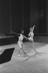 New York City Ballet production of "Bugaku" with Mimi Paul and Arthur Mitchell, choreography by George Balanchine (New York)