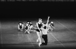 New York City Ballet production of "Movements for Piano and Orchestra" with Jacques d'Amboise and Suzanne Farrell, (Performed one time in black leotards), choreography by George Balanchine (New York)