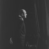 New York City Ballet - Lincoln Kirstein watches performance from the wings at City Center (New York)